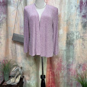 📌Alex Evenings Elegant Open Front Evening Blazer - Jacket